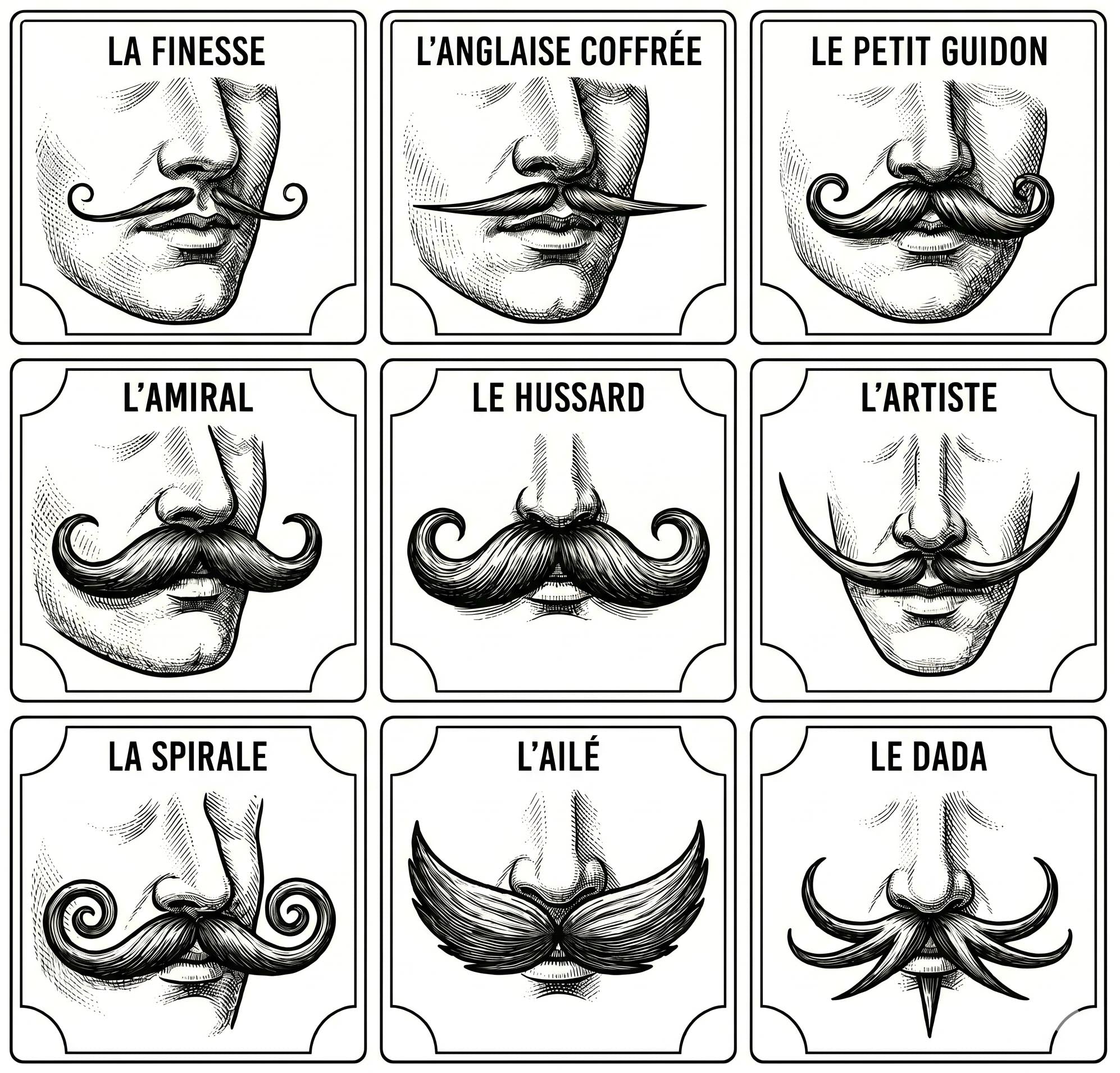 Cire à moustache - L'AUBE