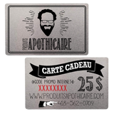 Carte-cadeau Physique