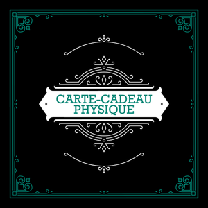 Carte-cadeau Physique